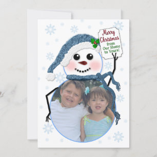 Convite Natal, Inserção no Círculo Fotográfico, Snowma