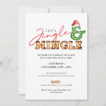 Natal Jingle Mingle Marquee Feriado