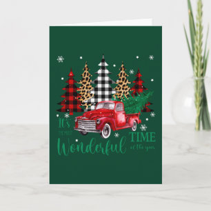Convite Natal maravilhoso cottagecore vintage