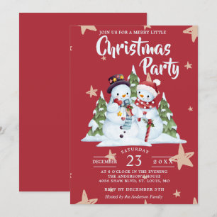 Convite Natal minimalista