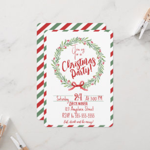 Convite Natal Personalizado de Candi