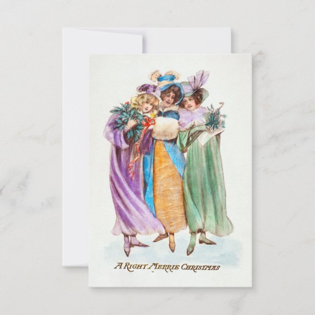 Convite Natal Saudando Um Feliz Natal (Frente)