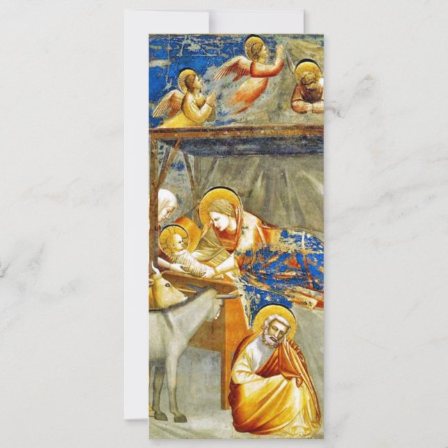 Convite Natividade Nascimento de Jesus  (Frente)