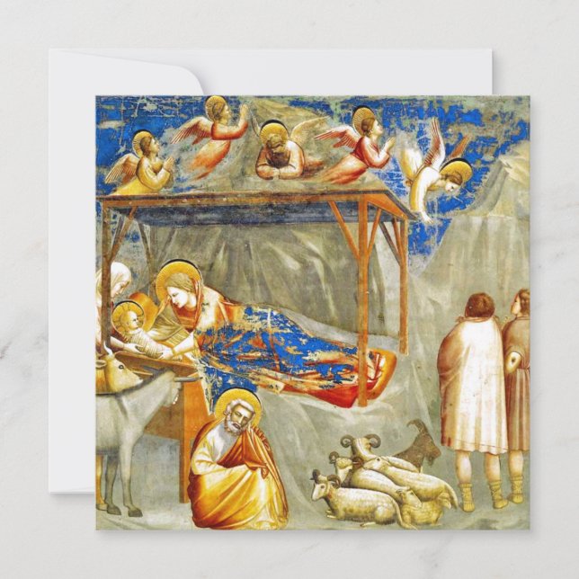 Convite Natividade Nascimento de Jesus (Frente)