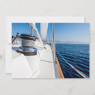 Convite navegação no mar por navio de navegação