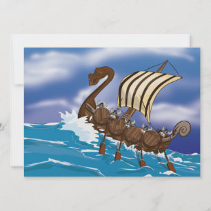 Convite Navio Viking