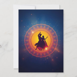 Convite Navratri - Um Festival de Devoção e Dança