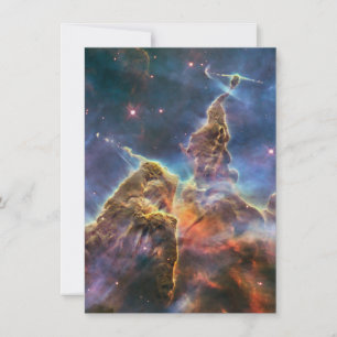 Convite Nebulosa Carina pelo Telescópio Espacial Hubble