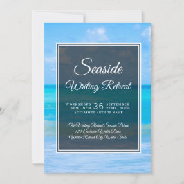 Convite Negócio do treinador da vida do autor da retirada