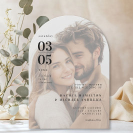 Convite Negrito, Mínimo, Trending, Photo, Arch, Casamento