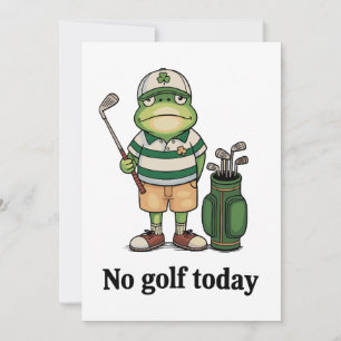 Convite Nenhum golfe hoje sapo Dia dos Pais Papai Vovô
