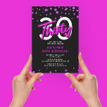 Convite Neon Pink Trinta aniversário de 30 anos<br><div class="desc">Convide amigos e família para comemorar sua festa de aniversário de 30 anos com este convite de aniversário cor-de-rosa de Néon TRINTA.</div>