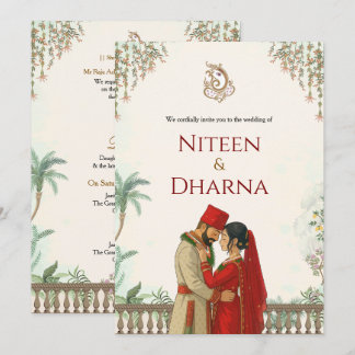 Convite Nepali Wedding Card Elegant Nepali Wedding