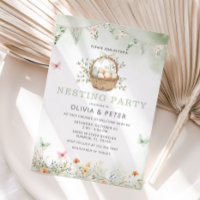 Nesting Party Prep the Nest Chá de fraldas