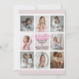 Convite Netos fazem da vida o grande vovó 8 fotos personal