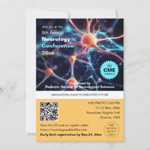 Convite Neurocirurgia Neurocirurgia Conferência Médica Cód