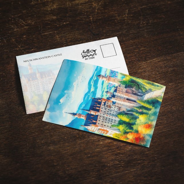 Convite Neuschwanstein Castle Alemanha (Criador carregado)