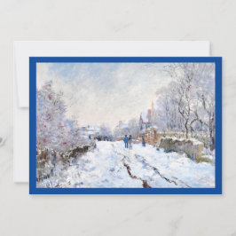 Convite Neve de Monet para download na paisagem argentina