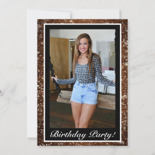 Convite Neve Negra Madeira e Pinheiro Florestal Foto Anive