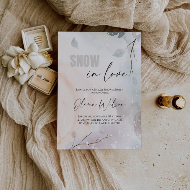 Convite Neve no Amor - Chá de panela da Terra Maravilha de (Criador carregado)