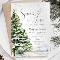Neve no Amor Chá de panela Verde de inverno