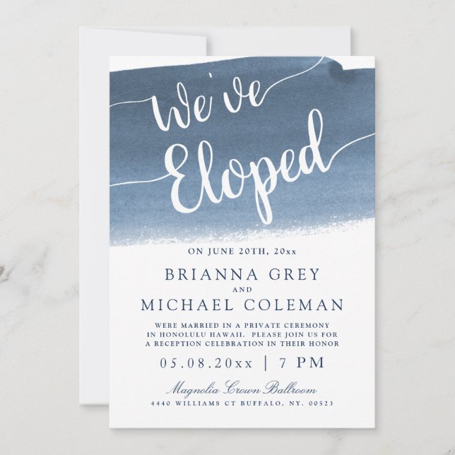 Convite Névoa no Lago Harbor | Fomos Embora (Frente)