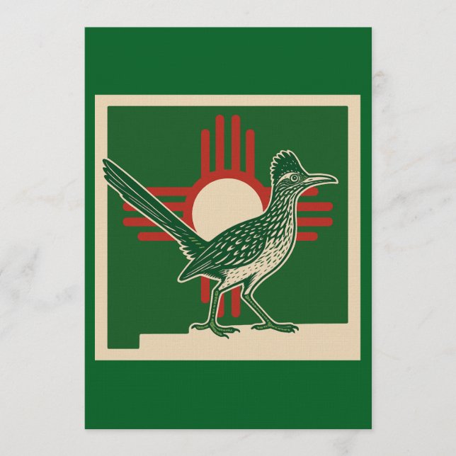 Convite New Mexico Christmas  (Frente)