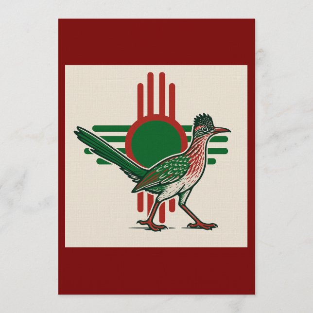 Convite New Mexico Holidays  (Frente)