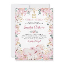 Newborn Floral Christening