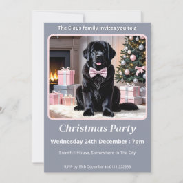 Convite Newland Dog Christmas