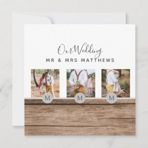 Convite NeWLYWEDS WEDDING