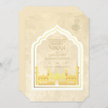 NIKAH - Casamento Dourado da Mesquita Islâmica Orn