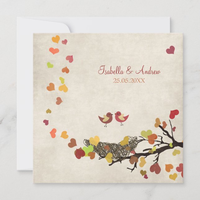 Convite Ninho de Amor (Frente)