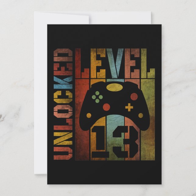 CONVITE NÍVEL 13 DESBLOQUEADO (Frente)