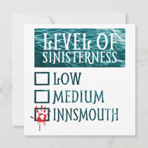 Convite Nível de Lovecraft Innsmouth