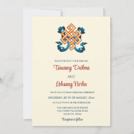 Convite Nó Da Felicidade | Casamento Tibetano
