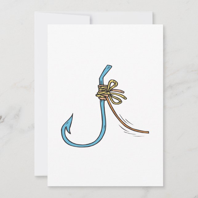 Convite Nó de Pesca (Frente)