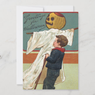 Convite No início dos anos 1900, saudações Vintage Hallowe