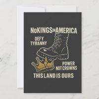 No Kings in America Anti-Trump 4 de julho