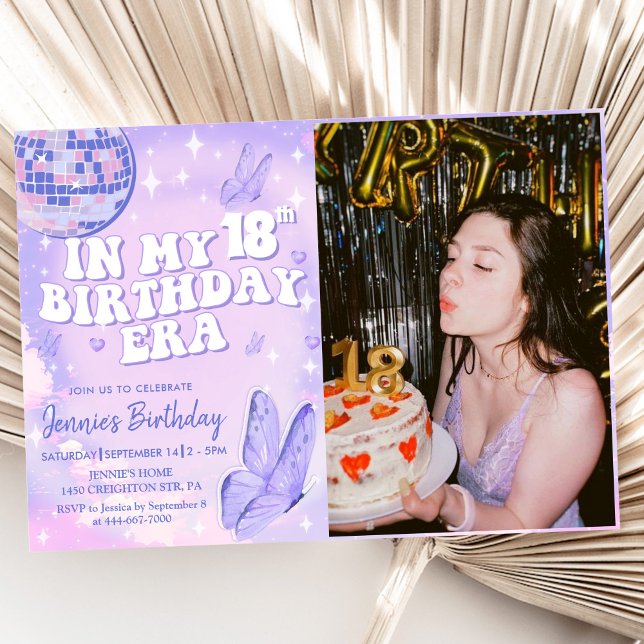 Convite No meu 18º aniversário (Criador carregado)