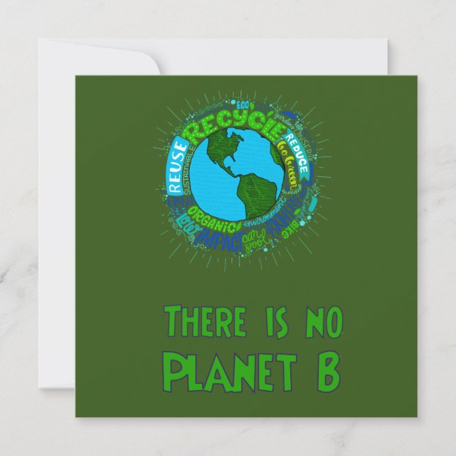 Convite no Planet B (Frente)