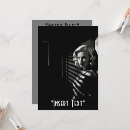 Convite Noir Femme Fatale