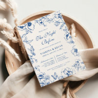 Noite Azul Real Floral Antes Do Janto De Ensaio