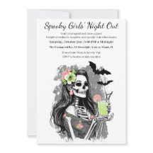 Noite das Meninas do Halloween | Partido Spooktail