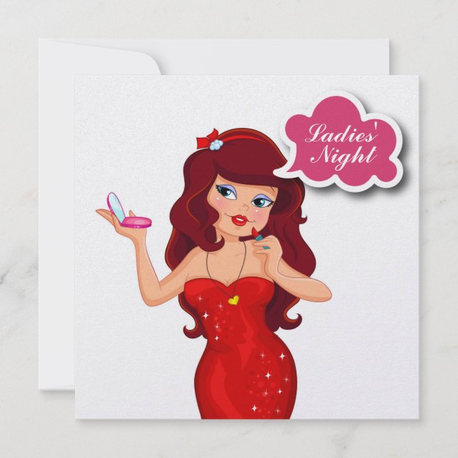 Convite Noite das Mulheres - SRF (Frente)