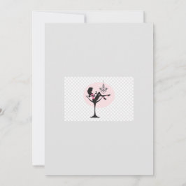 Convite Noite das Senhoras (Cartão estilo retrô)