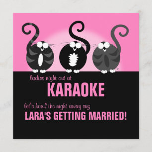 Convite Noite das senhoras para fora a urrar