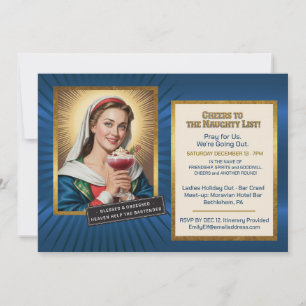 Convite Noite das Senhoras – Rampa de Bar Maria Virgem Tra