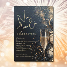 Noite de Ano Novo Chic Champagne