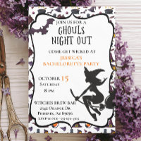 Noite de Bruxas Ghouls - Bachelorette Halloween